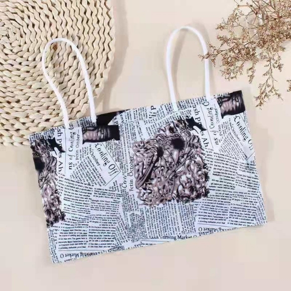 journal patterned tank top - Picture 4 of 4